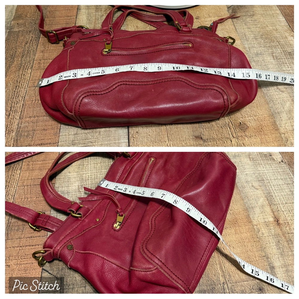 The Sak Tahoe Leather Satchel with Crossbody Strap - Picture 8 of 15
